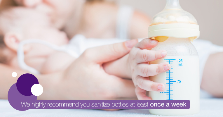 How often bottles need sterilization