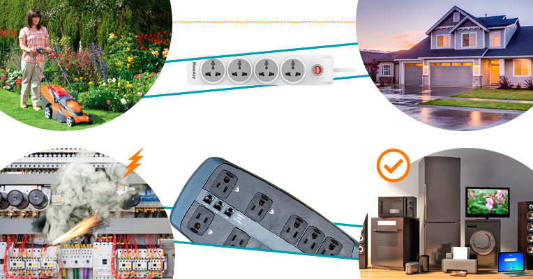 Household appliances that require connection to a surge protector