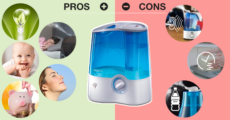 Cool mist humidifiers: pros and cons
