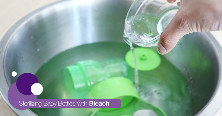Sterilizing with bleach