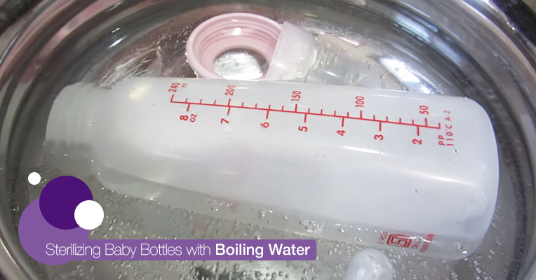Sterilizing with water