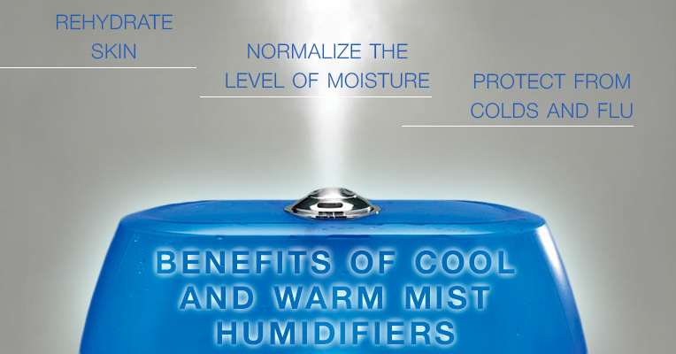 Benefits of cool and warm mist humidifiers