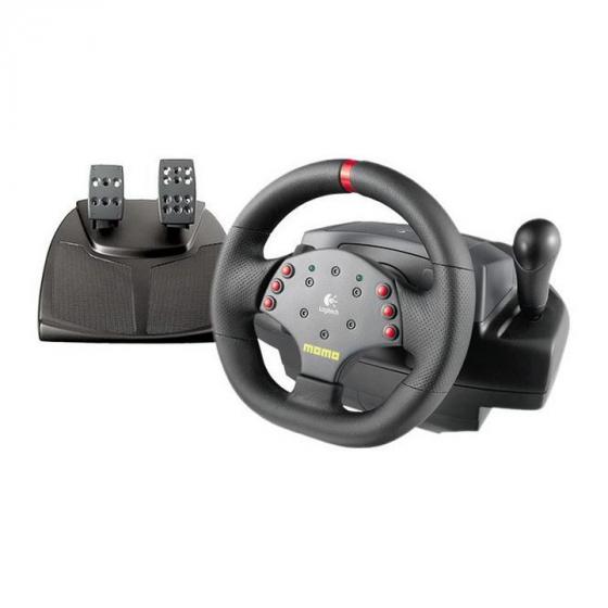 Logitech MOMO Racing - Wheel and pedals set