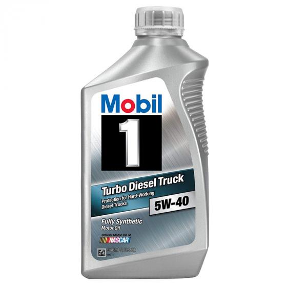 Mobil 1 Turbo Diesel Truck 5W-40 Synthetic Motor Oil