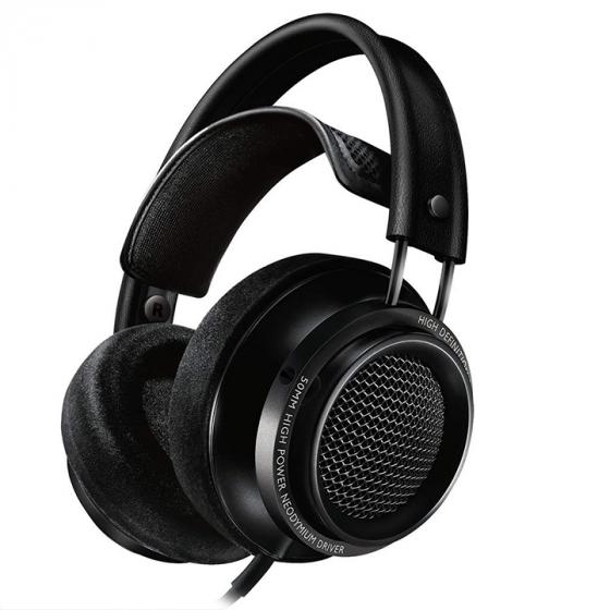 Philips X2 Fidelio Over Ear Headphone, Black