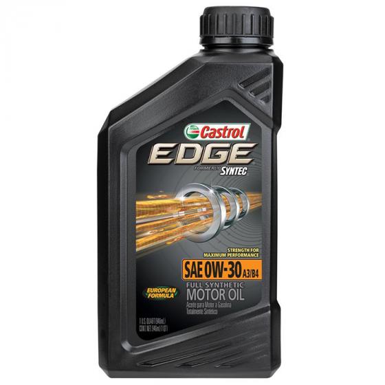 Castrol EDGE 0W-30 (06244) Advanced Full Synthetic Motor Oil
