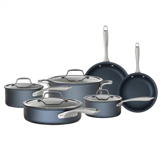 Kirkland Signature 15-piece Hard-Anodized Aluminum Cookware Set