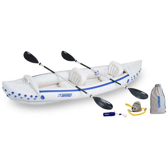 Sea Eagle SE370 Inflatable Sport Kayak Deluxe Package