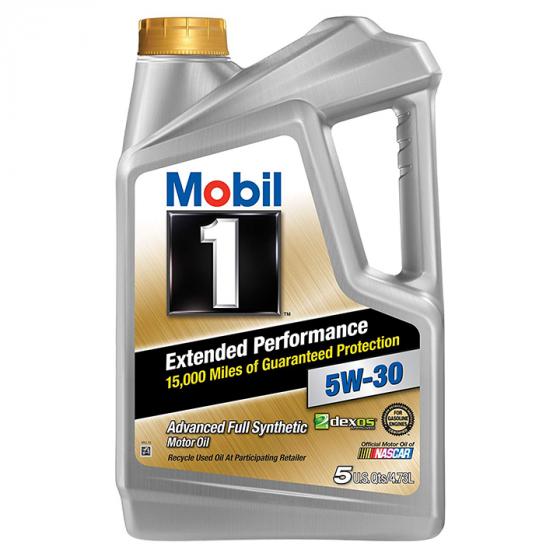 Mobil 1 Extended Performance 5W-30 Advanced full synthetic formula
