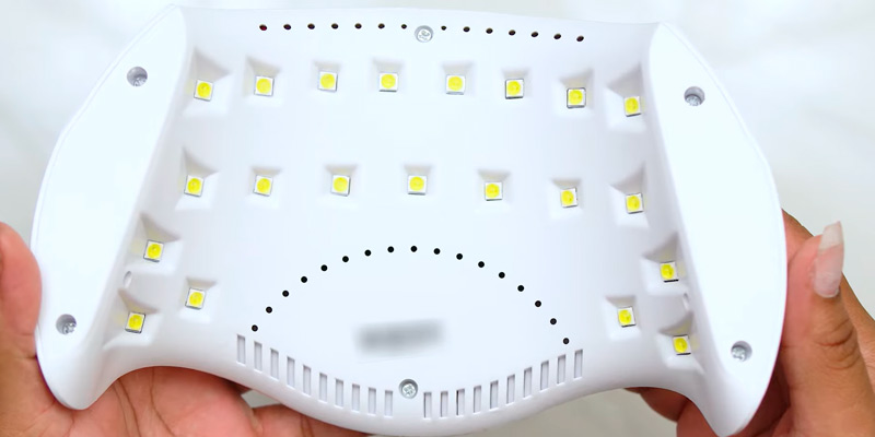 LKE 40W Gel UV LED Nail Lamp in the use - Bestadvisor