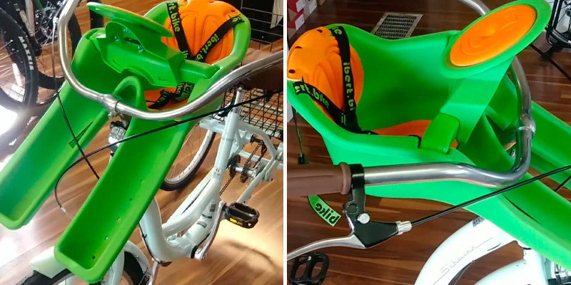iBert Child Bicycle Safe-T-Seat in the use - Bestadvisor