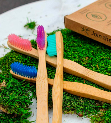 o1brand Organic Bamboo Soft Bristle Toothbrush - Bestadvisor