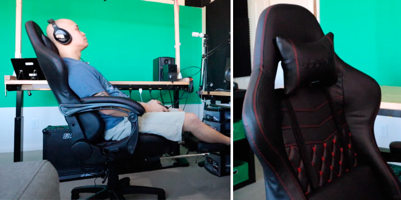 Review of Dowinx Racing Style Gaming Chair with Footrest