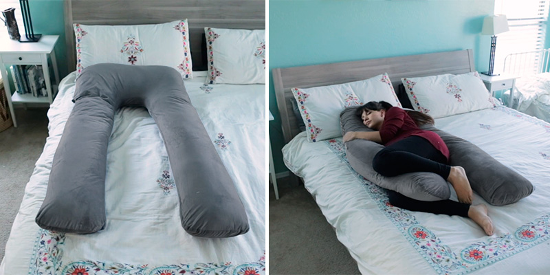 Review of Queen Rose U-Shaped Pregnancy Body Pillow