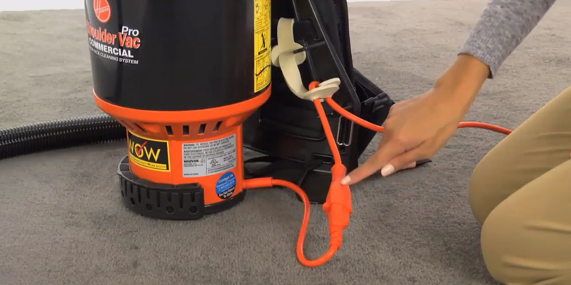 Hoover Commercial C2401 Backpack Vacuum in the use - Bestadvisor