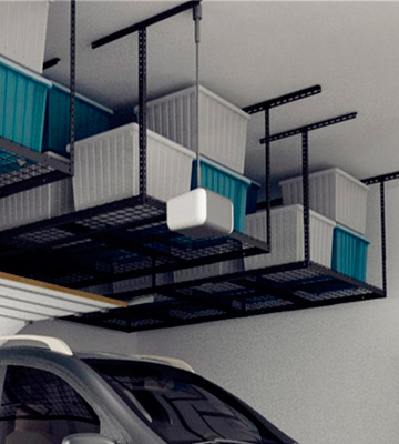FLEXIMOUNTS ___Garage Rack Overhead Garage Storage Rack Adjustable Ceiling, Heavy Duty - Bestadvisor