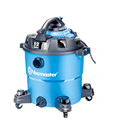 Vacmaster VBV1210 12 Gallon, 5.0 Peak HP Wet/Dry Vacuum with Blower