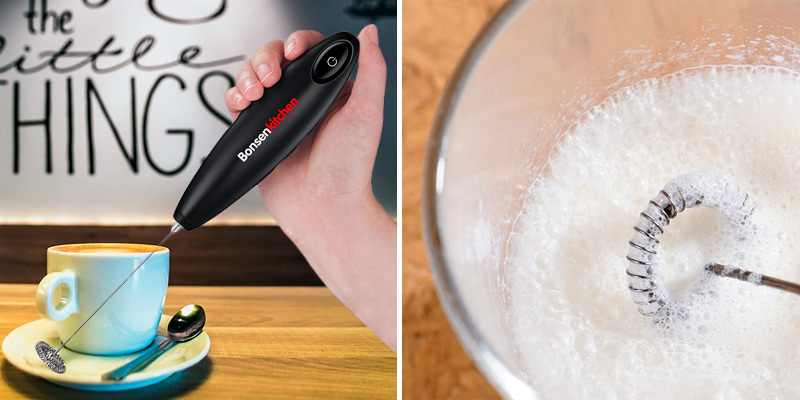 Review of Bonsenkitchen Classic Handheld Milk Frother