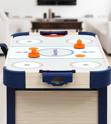 Harvil 4' Air Hockey Table with Electronic Scorer - Bestadvisor