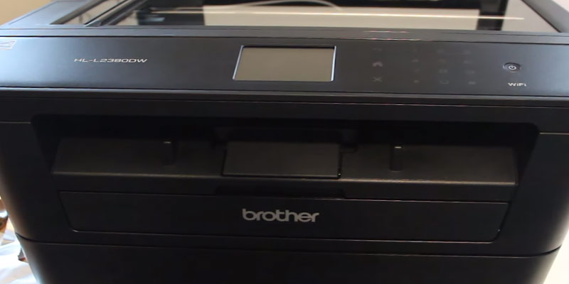 Brother HL-L2380DW Wireless Monochrome Laser Printer in the use - Bestadvisor