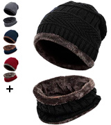 Loritta Beanie Hat with dual layers