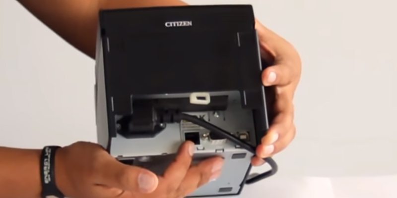 Citizen CT-S310II-U-BK Two-Color POS Thermal Printer in the use - Bestadvisor