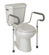 Medline G30300H Guardian Toilet Safety Rail with adjustable height