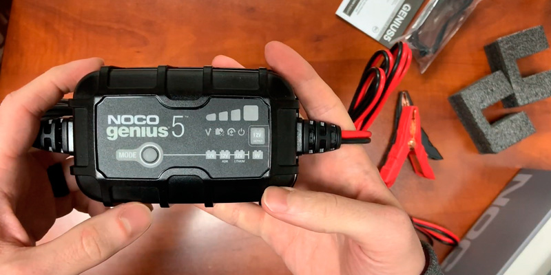 Review of NOCO GENIUS5 6V And 12V Battery Charger for car