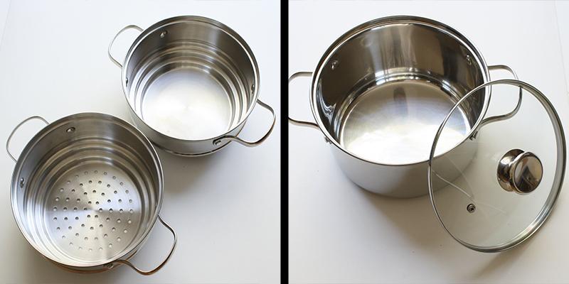 Review of Cook N Home 4 Qt. Double Boiler and Steamer Set