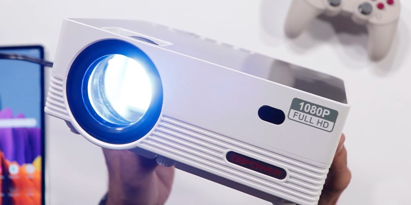 Review of DBPOWER (Q6) Native 1080P Video Projector (WiFi, Bluetooth)