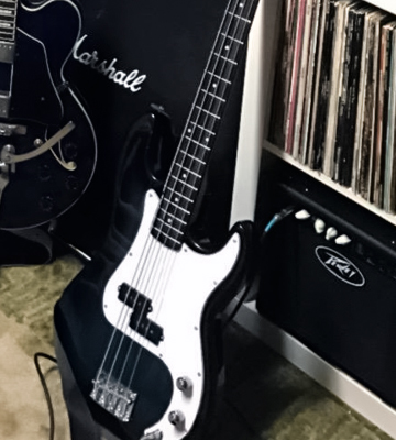 Goplus Full Size 4 String with Strap Electric Bass Guitar - Bestadvisor