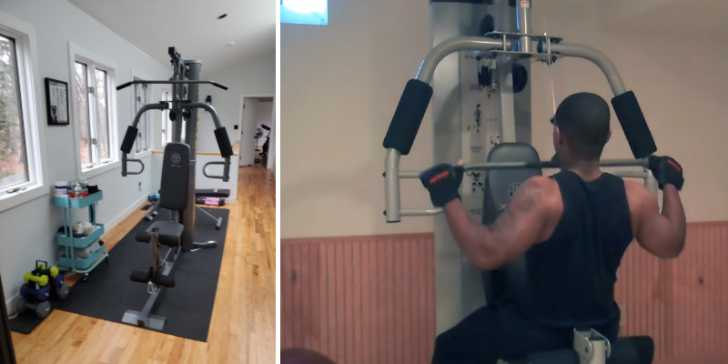 Gold's Gym XRS 50 Home Gym System in the use - Bestadvisor