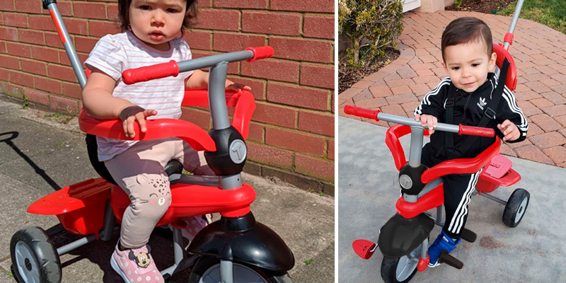 smarTrike 3 in 1 Multi-Stage for 1-3 Years Old Toddler Tricycle in the use - Bestadvisor
