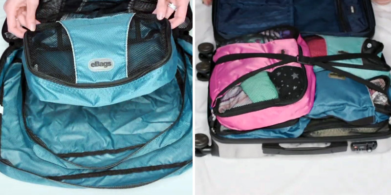Review of eBags M48439 Classic Packing Cubes for Travel