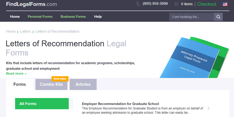 Detailed review of FindLegalForms Employment Forms - Bestadvisor