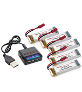 Tenergy T439 5 in 1 Charger with Lithium RC Batteries