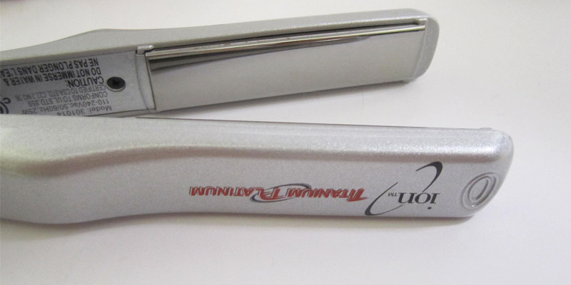 Review of ION Titanium Platinum Mini Flat iron