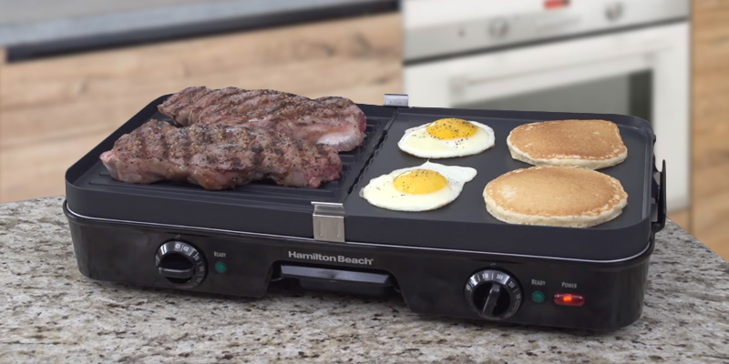 Detailed review of Hamilton Beach 38546 3-in-1 Grill/Griddle - Bestadvisor