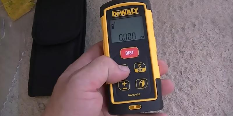 Review of DEWALT DW03050 Laser Distance Measurer