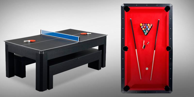 Review of Hathaway Maverick 2-in-1 Table Tennis and Pool Table
