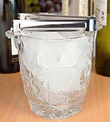 Bormioli Rocco Glass Co Ice Bucket with Tongs - Bestadvisor