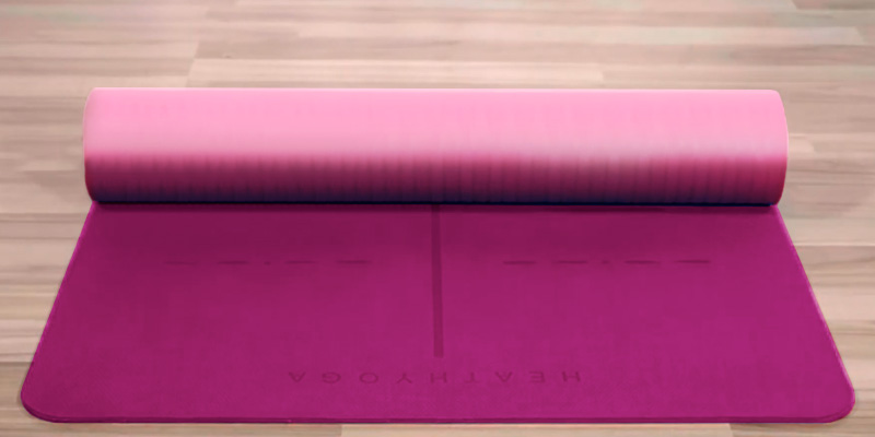 Review of Heathyoga Eco Friendly Non Slip Yoga Mat