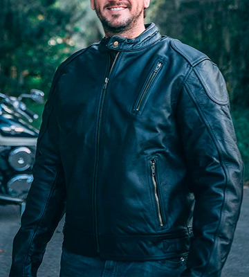 HWK Leather Mens Motorcycle Jackets - Bestadvisor