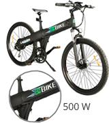 E-GO BIKE Lightning Matt Black Electric Bicycle