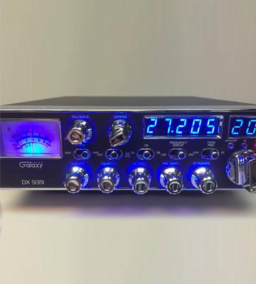 Galaxy Radios DX-959B Mobile CB Radio, Blue Frequency - Bestadvisor