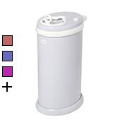 Ubbi Steel Diaper Disposal System with Childproof Lock