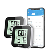 Govee B5101001 Temperature Humidity Monitor 2-Pack, Indoor Room Thermometer Hygrometer