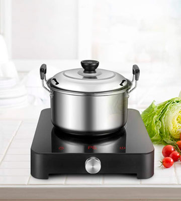 iSiLER 1800W Rotary Knob Electric Induction Cooktop - Bestadvisor