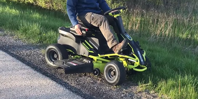 Review of Ryobi RY48110 38-Inch Electric Riding Lawn Mower