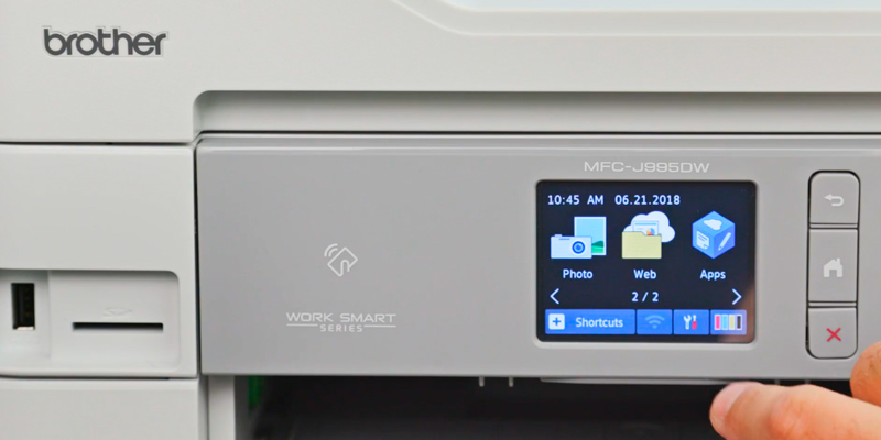 Brother MFC-J995DW All-in-One Wireless Inkjet Printer in the use - Bestadvisor
